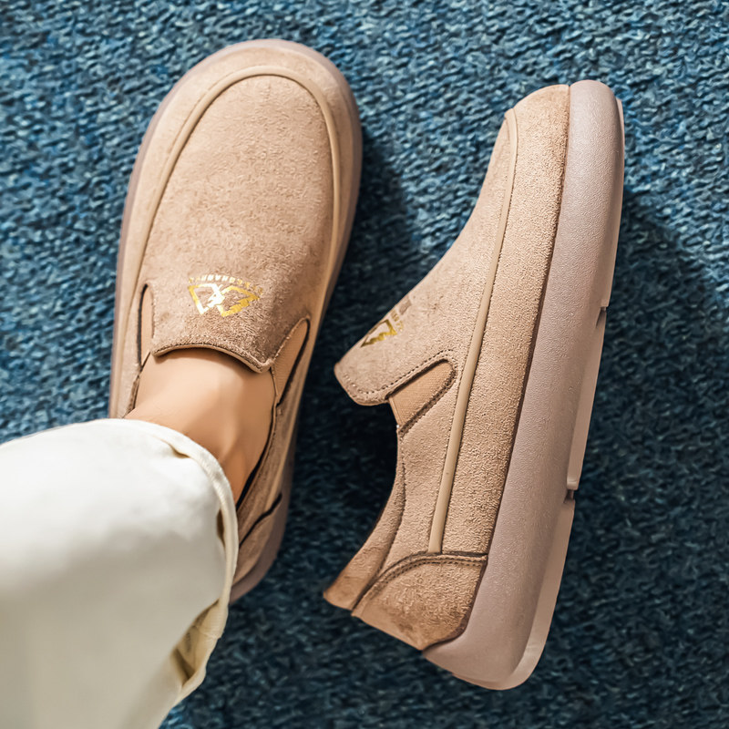 勃肯鞋男款春季复古运动休闲鞋男士一脚蹬防水防滑软底大码豆豆鞋,流行男鞋,软木鞋/勃肯鞋,淘宝优惠券,粉丝福利购,淘宝优惠卷