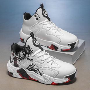 莆田男鞋秋季网面透气青少年休闲运动鞋旋转钮扣免系带防滑跑步鞋