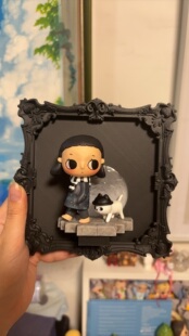 盲盒相框收纳展示装饰相框底座展示架画框巴洛克展示墙相框壁饰