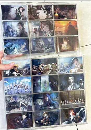 JS生日砖保护盒亚克力水晶砖展示架麻将展示盒js亚克力生日砖收纳