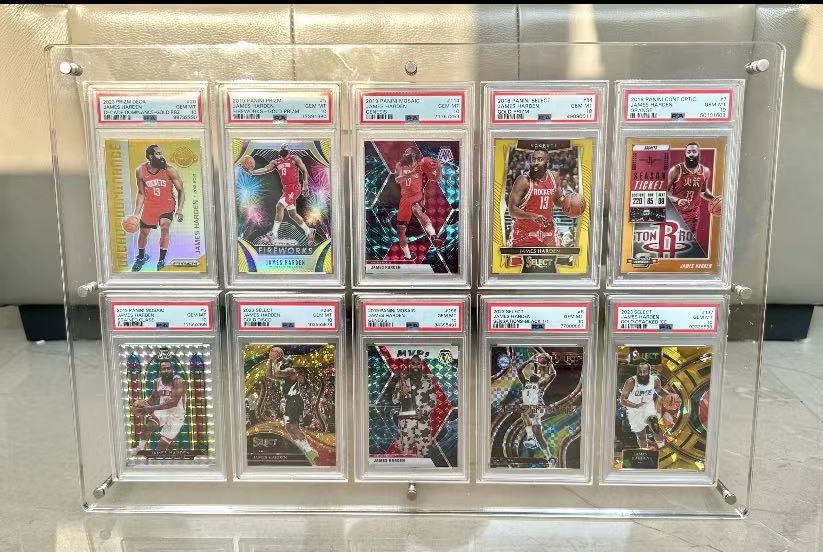 评级卡砖展示PSA公博BGS保粹CCG奥特曼球星游戏王PTCG 评分卡收纳