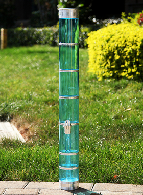 云南透明水烟筒加厚耐摔亚克力蓝色水烟筒水烟斗水烟枪烟锅