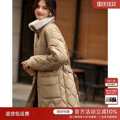 XWI/欣未毛绒领子棉衣棉服女