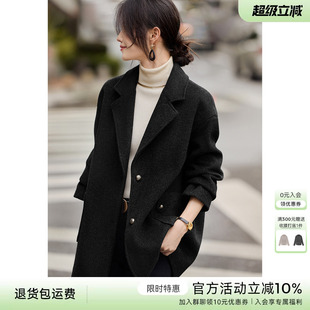 XWI欣未慵懒风中长款西装外套女2026年早春新款今年流行西服上衣