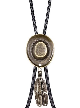 欧美复古领结配饰项链