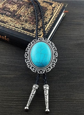 人气日韩服装配饰衬衫百搭个性西部牛仔风格波洛领带BOLO TIE单品