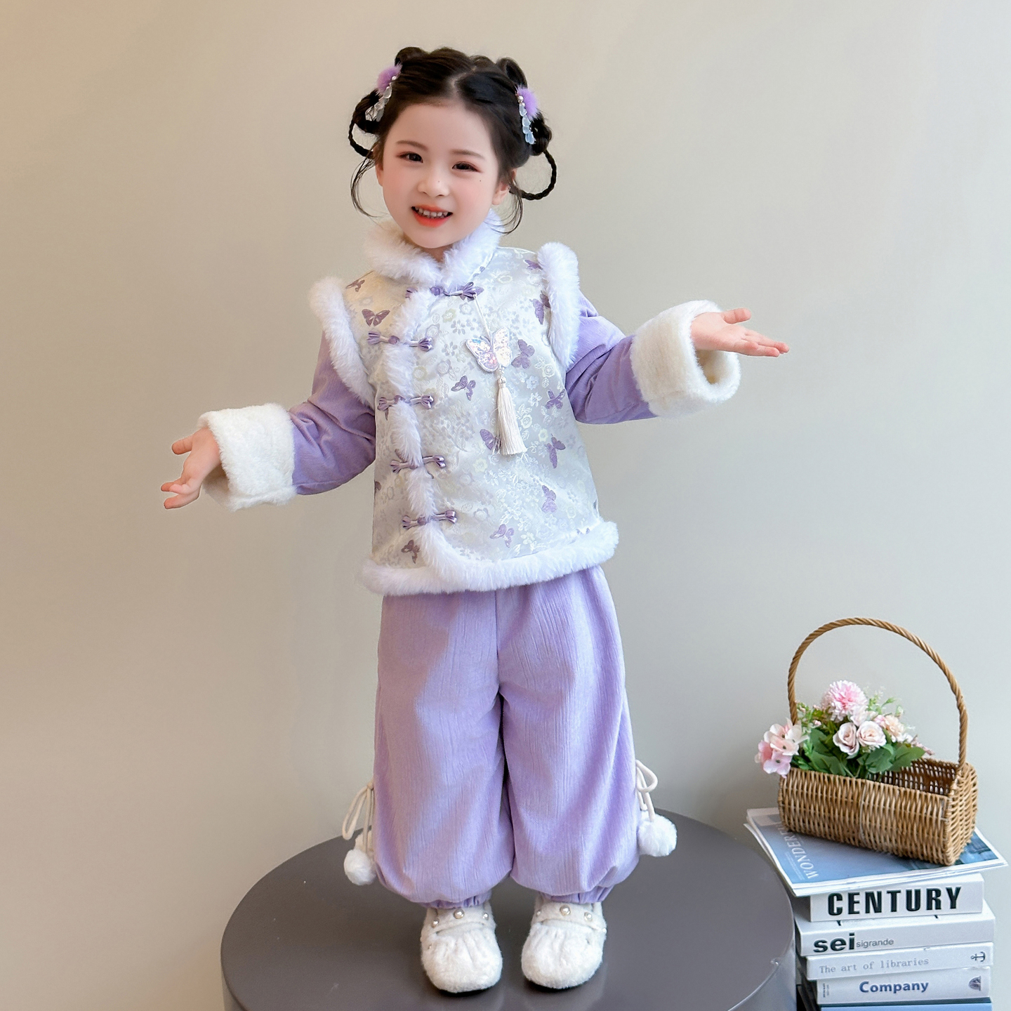 女童2025新款秋冬衣服洋气时髦