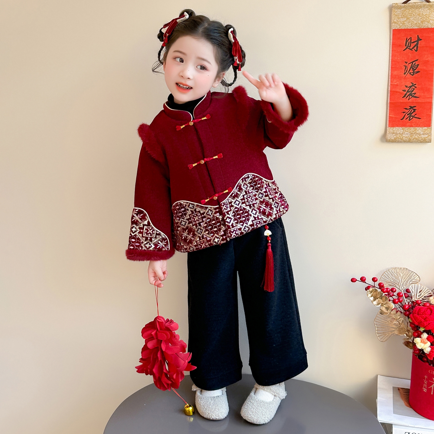 女童2025新款秋冬衣服洋气时髦