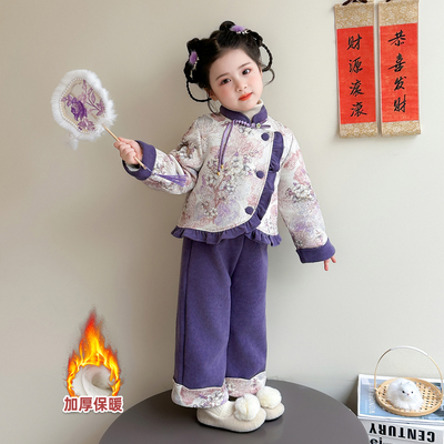 女童2025新款秋冬衣服洋气时髦