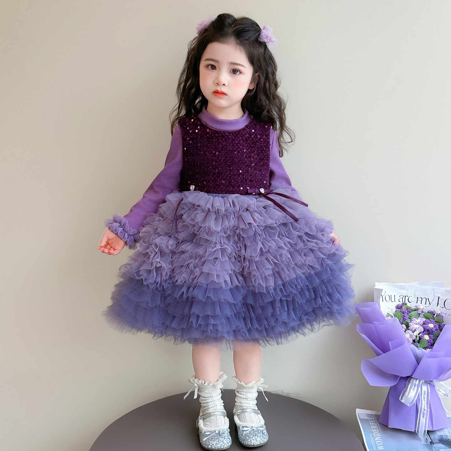 女童2025新款秋冬衣服洋气时髦