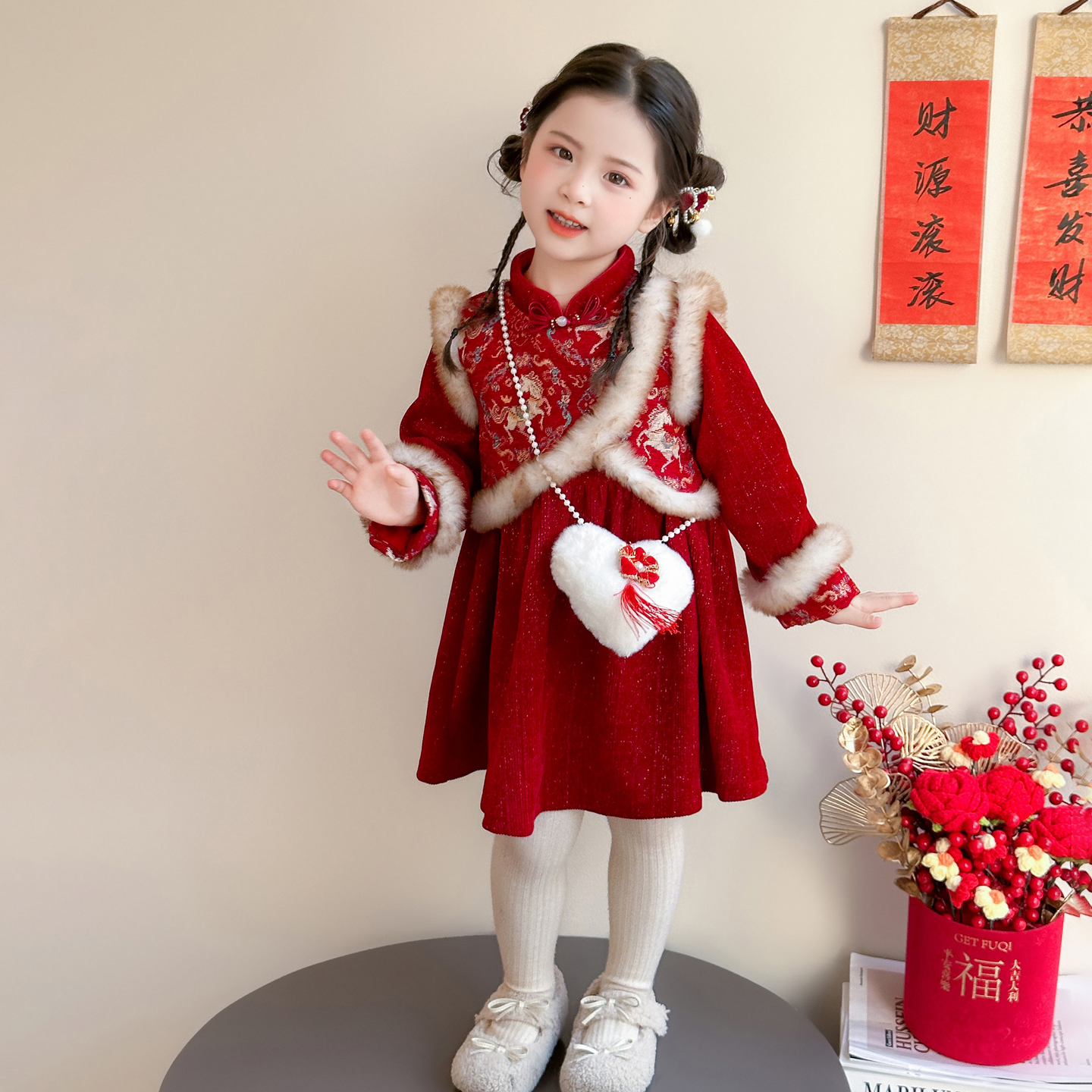 女童2025新款秋冬衣服洋气时髦