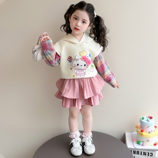 女童卫衣春秋款2026新款儿童装洋气女宝宝春季小女孩春装上衣春款
