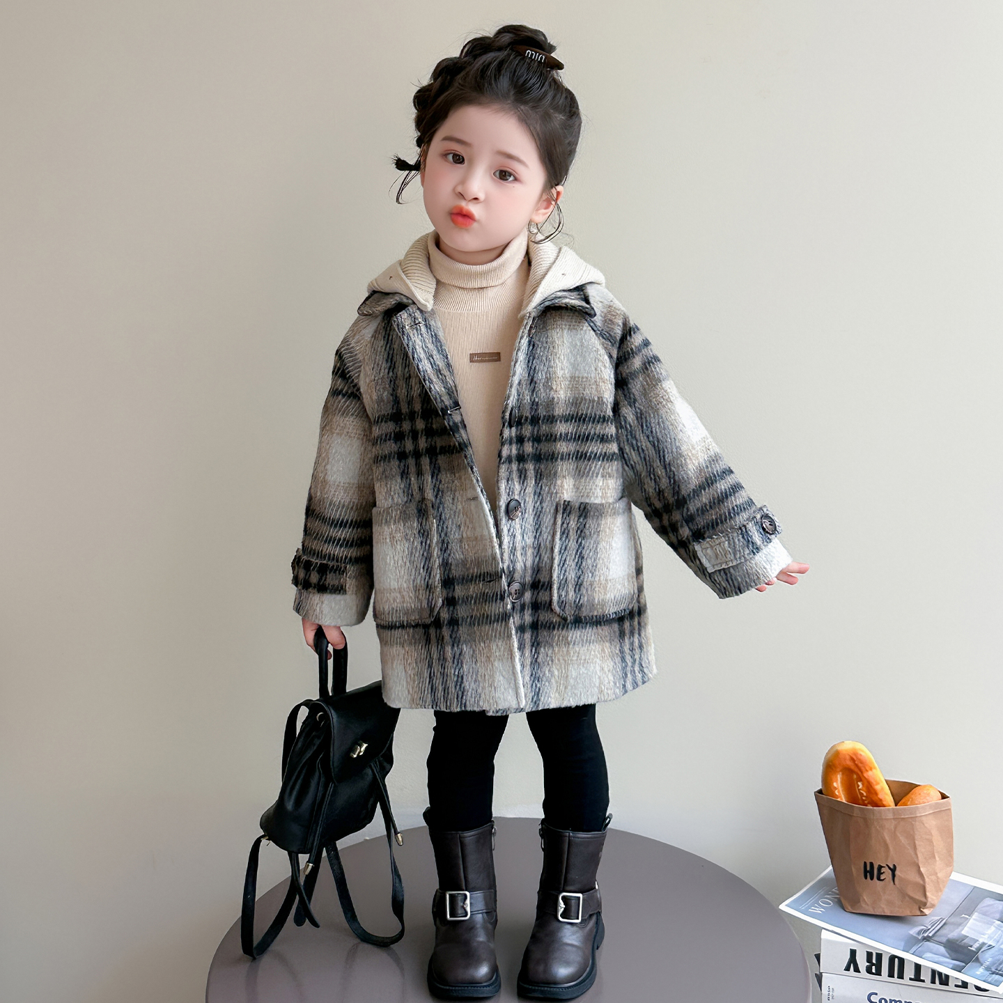 女童2025新款秋冬衣服洋气时髦