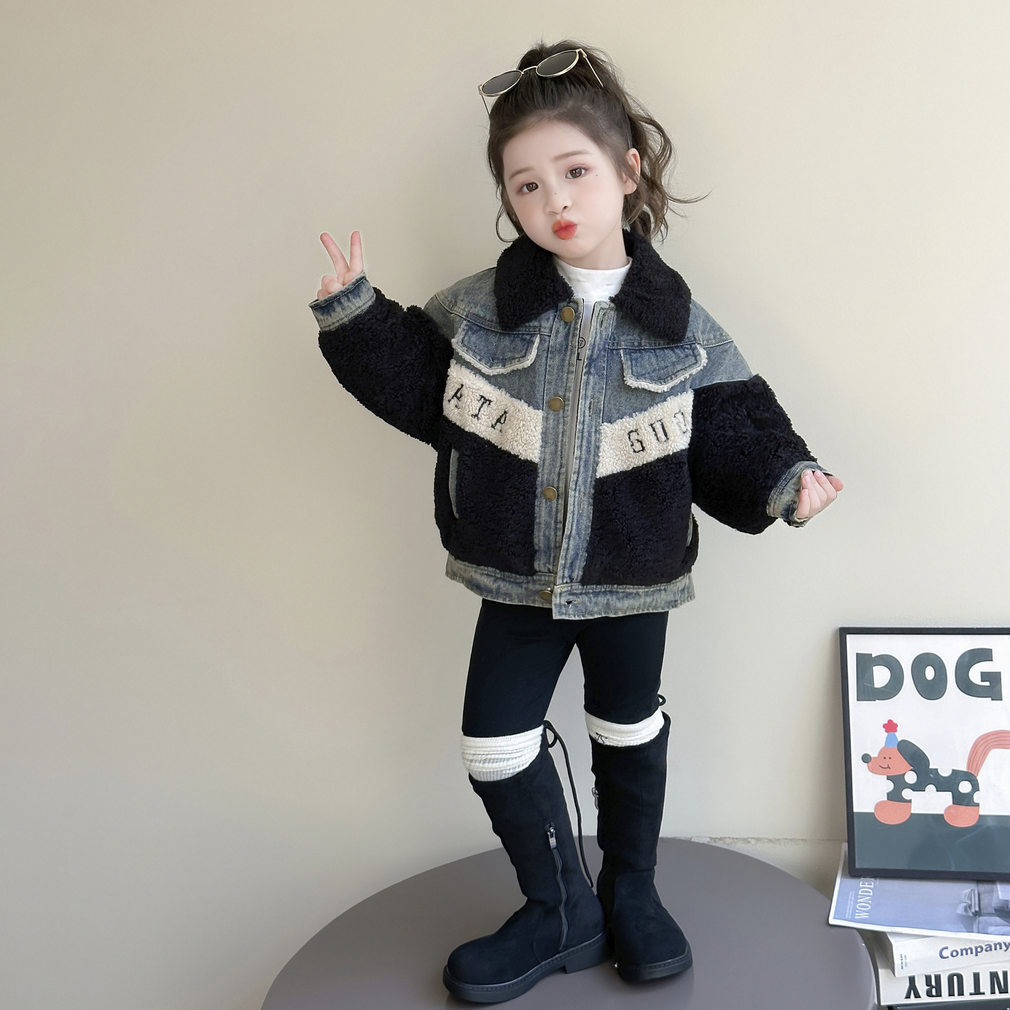 女童2025新款秋冬衣服洋气时髦