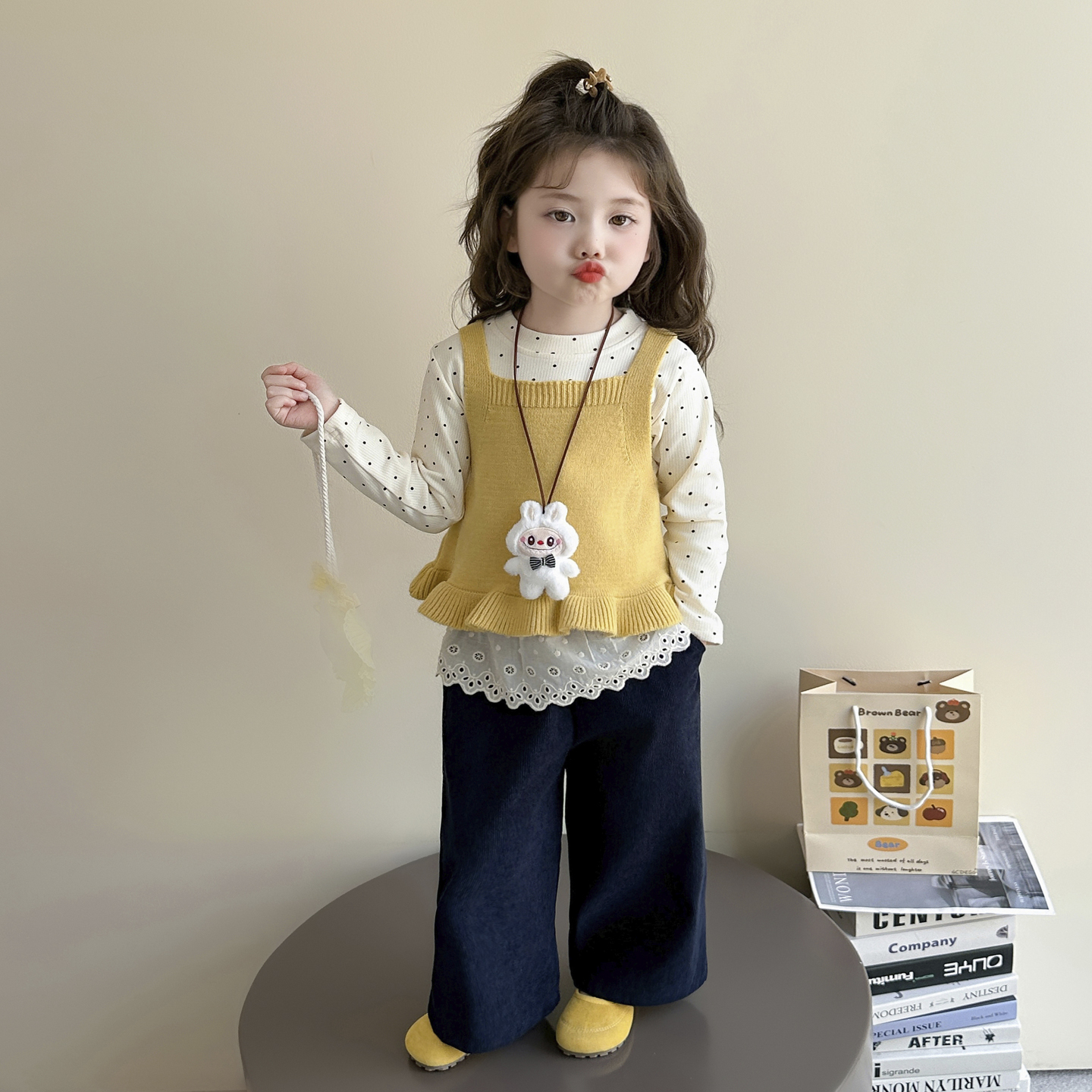 女童秋季套装2025新款可爱