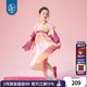 改良汉服新中式 汉服裙女童春秋新款 国风连衣裙中秋 唐装 年衣童装