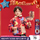儿童中式 年衣童装 新品 冬季 改良汉服夹棉外套棉服生肖年服 加棉唐装