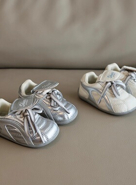 新品折扣奥特莱斯撤柜清仓2026春秋冬款宝宝学步鞋软底女童小白鞋