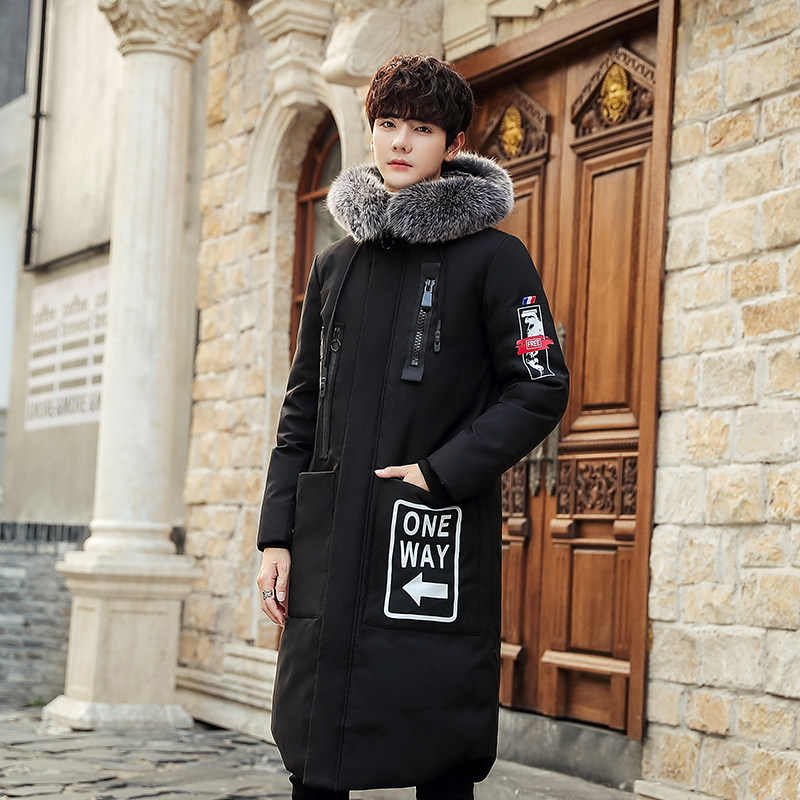 2020电商B247冬季新款户外羽绒服舒适加厚抗寒中长款男MY79-P180，男装羽绒服，电商B247