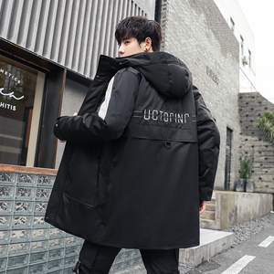 2021电商B247冬时尚韩版加厚保暖白鸭绒羽绒服情侣装MY25-P150图片