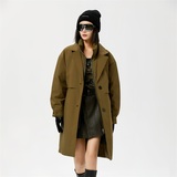 冬季标90白鸭绒连帽长款羽绒服情侣款潮带B247-26-9-p225，男装羽绒服，电商B247