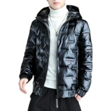 2021电商B247冬季新款亮面潮男外穿加厚休闲羽绒服2028-P85，男装羽绒服，电商B247