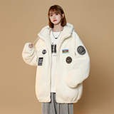 22年冬季新款连帽衣加厚保暖外套男女同款DS-B247-F330-P130，男装棉衣，电商B247