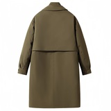 冬季标90白鸭绒连帽长款羽绒服情侣款潮带B247-26-9-p225，男装羽绒服，电商B247