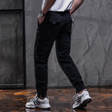 2021新款四季工装长裤男小脚休闲痞帅青年9391-P85（控价低122，男装休闲裤，电商B247