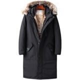 2021电商B247冬季新款商务休闲羽绒服大毛领派克服男士1912-P1950，男装羽绒服，电商B247