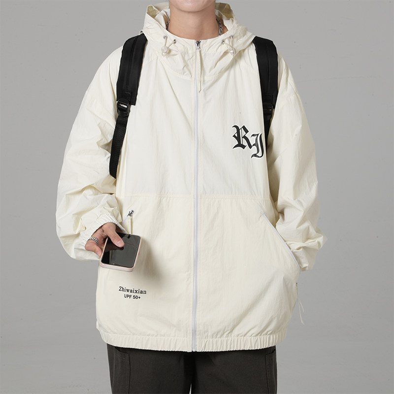 23年春夏新款UPF50+连帽防晒衣时尚外套DS-B247-F08-P60，男装防晒衣，电商B247