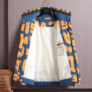 2022冬季新款字母涂鸦加厚青少年羽绒服男装潮DS-B247-9318-P125图片