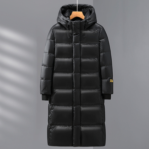 冬季新款高板本钻石黑金长款羽绒服情侣款外套DS-B247-YF581-P125,男装羽绒服,电商B247