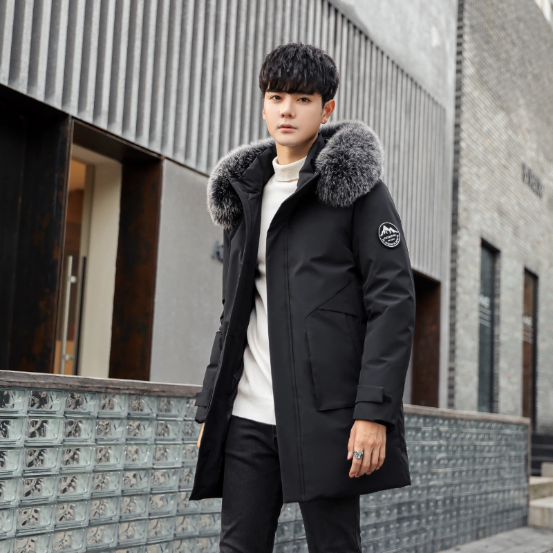2022冬季新款羽绒服大毛领抗寒商务休闲外套男DS-B247-2099-P200,男装羽绒服,电商B247