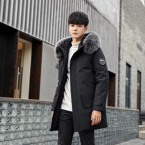 2022冬季新款羽绒服大毛领抗寒商务休闲外套男DS-B247-2099-P200图片