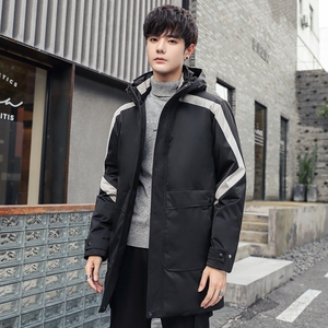 2021电商B247冬时尚韩版加厚保暖白鸭绒羽绒服情侣装MY25-P150,男装羽绒服,电商B247