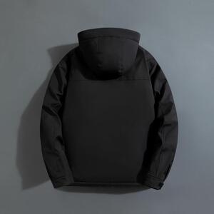 冬季防风保暖连帽棉服白鸭绒外套羽绒服男女同款B247-2582-p130图片