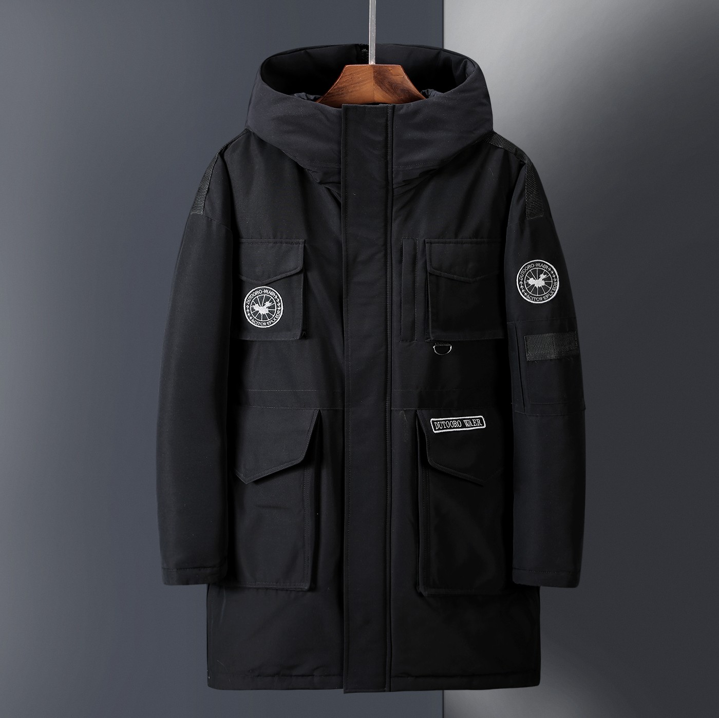 2022冬季新款中长款加厚时尚情侣款防水羽绒服DS-B247-1899-P420,男装羽绒服,电商B247