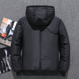 2020电商B247冬季新款羽绒服连帽加厚男士韩版保暖短款7804-P90，男装羽绒服，电商B247
