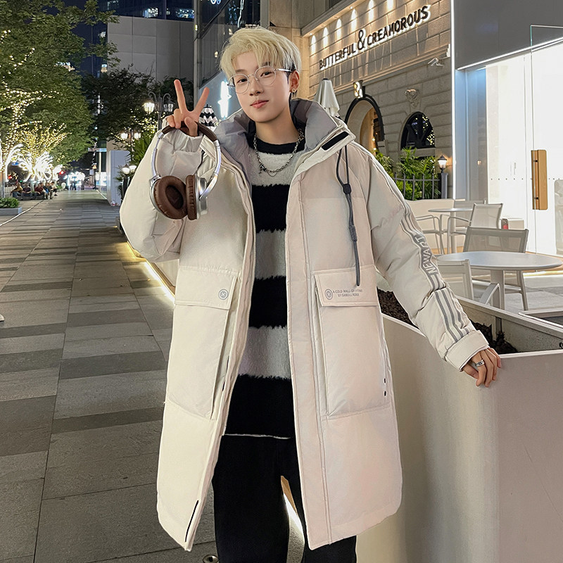 冬季新款新标潮牌白鸭绒外套羽绒服男女同款B247-68117-P258,男装羽绒服,电商B247