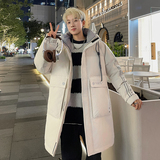 冬季新款新标潮牌白鸭绒外套羽绒服男女同款B247-68117-P258，男装羽绒服，电商B247