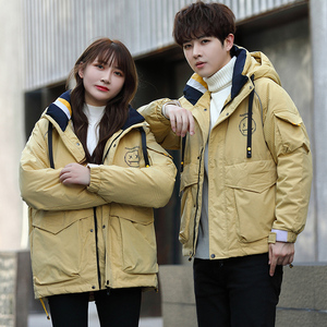 2024冬季新款潮牌连帽时尚羽绒服潮牌男女同款DS-B247-9306-P195图片