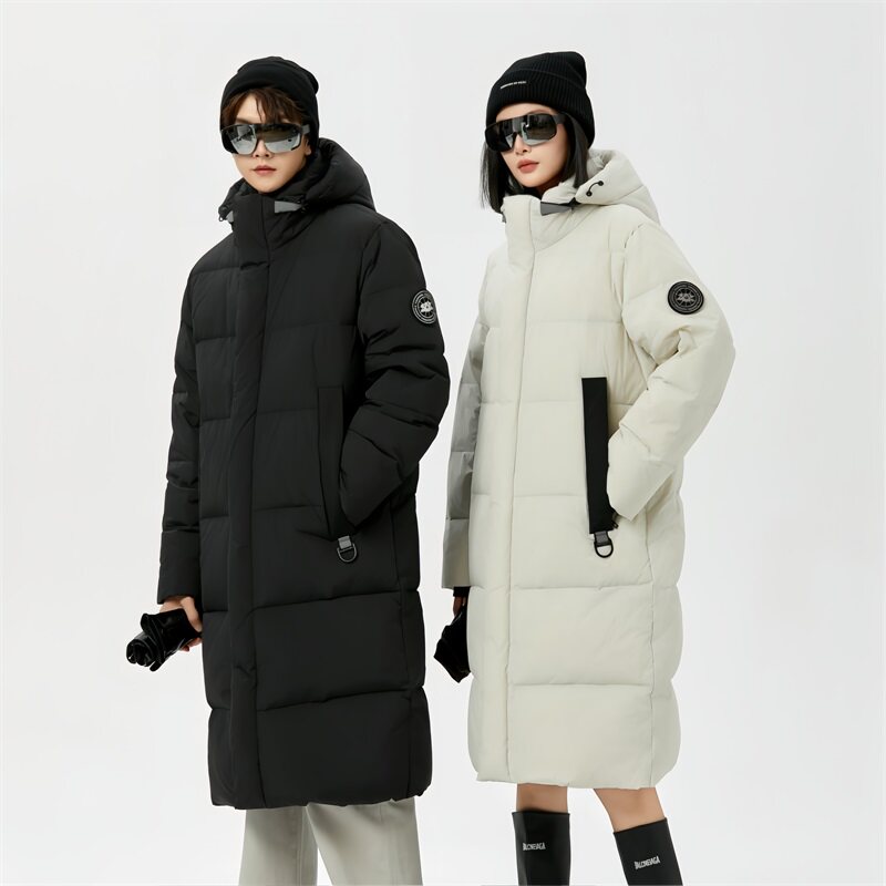 冬季暖标90白鸭绒连帽外套羽绒服情侣款带B247-2689-p240,男装羽绒服,电商B247