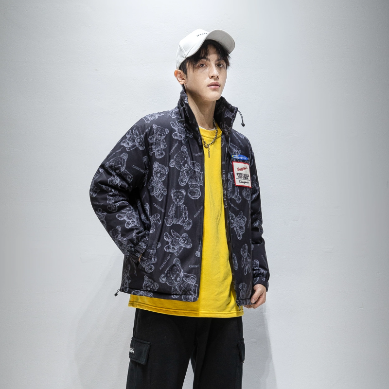 2022冬季新款流行羽绒服加厚保暖外套情侣款DS-B247-2128-P120,男装羽绒服,电商B247