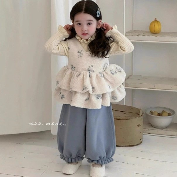 女童深秋款洋气灯笼裤