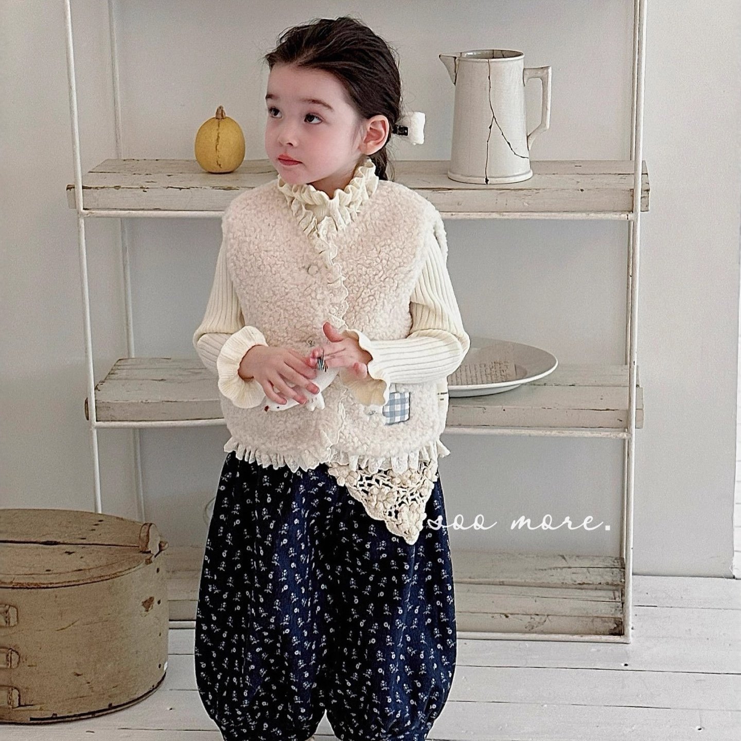 女童深秋款洋气灯笼裤