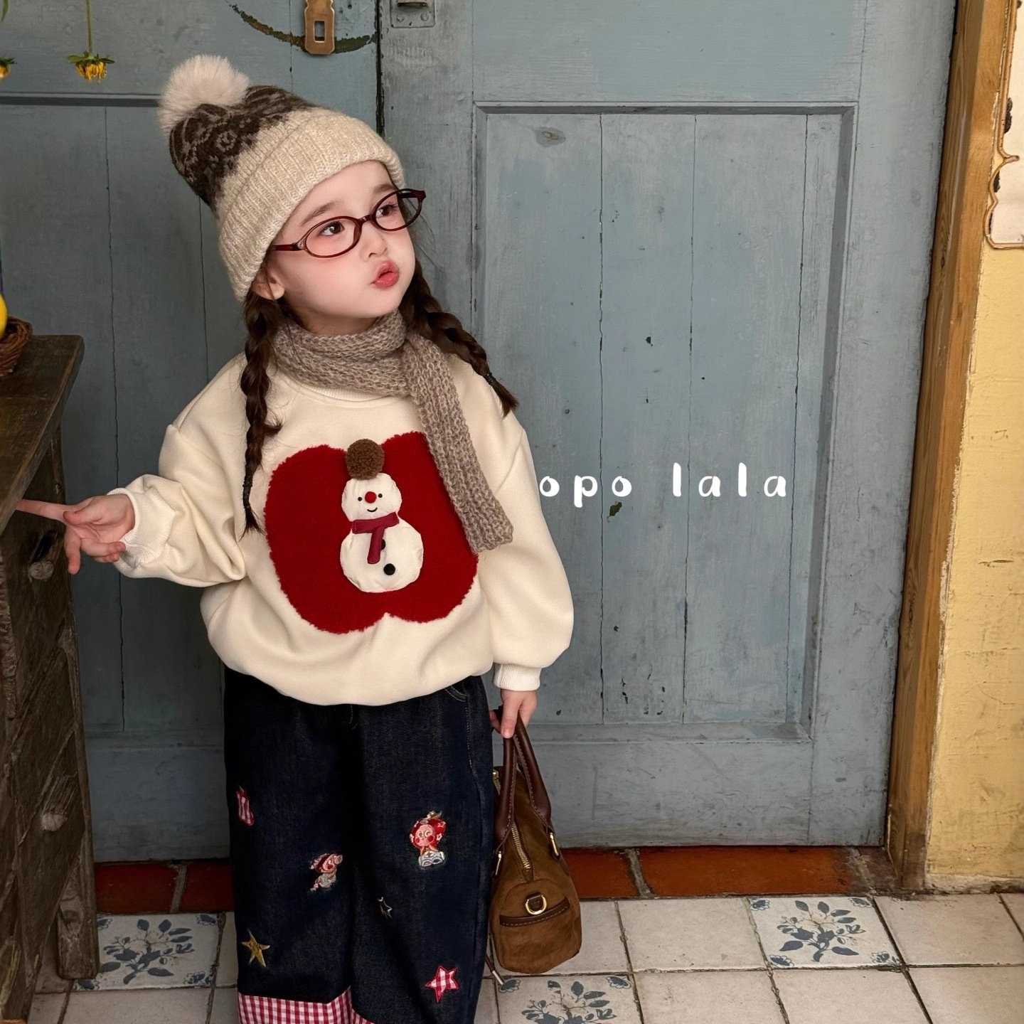 女童卫衣深秋款2025新款