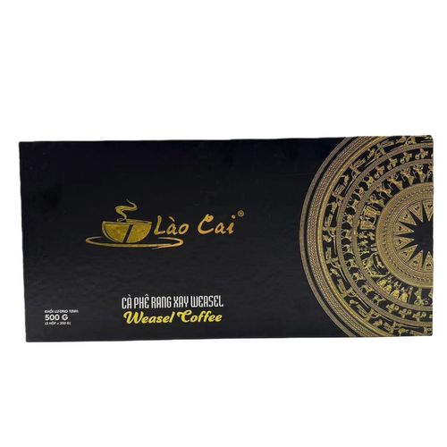 CA PHE LAM DONG越南原装进口林同lao cai猫屎味咖啡粉礼盒装
