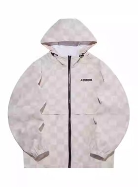 361运动外套男春秋防风保暖夹克开衫连帽宽松休闲运动服552311603