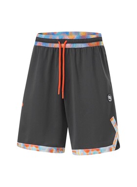 李宁2024夏季新品反伍BADFIVE男子速干凉爽比赛裤AAPU111-B品